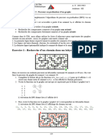 Exercice 1: Recherche D'un Chemin Dans Un Labyrinthe