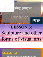 Lesson 3 Part 2 Sculpture and Other Forms of Visual Arts