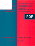 Aprendizaje de Las Matematicas Por Descubrimiento