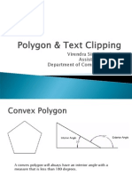 Polygon & Text Clipping