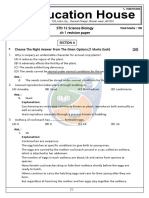 Cbse STD 12 Biology