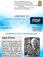 Unidad 3 El Proceso de Desarrollo de La Personalidad