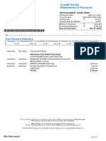 Consolidated Credit Card SOA