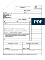 Es-Sig-Rg-80 Lista de Requisitos Hseq para Contratistas