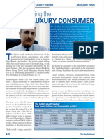 Understanding The Indian Luxury Consumer: Luxury in India May/June 2006