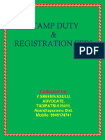 Stamp Duty and Registration Fees