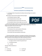 Topic 9.3 Interference - Double-Slit and Multiple-Slit