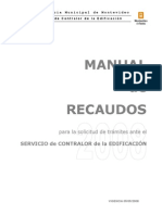 IMM Manual Especificaciones