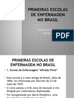 Primeiras Escolas de Enfermagem Aula 8