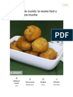 Croquetas de Cocido La Receta Fácil y Deliciosa para Triunfar