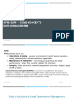 Asset Data in The APM Implementation