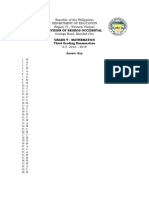 Grade 9 Mathematics Q 3 SY 18-19 KA