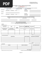 SAMPLE SALN - TEMPLATE (Legal Size)