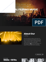 Original Filipino Music: Evolution Timeline