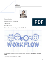 Flexible Workflow Steps