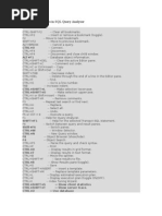 Shortcuts in SQL Query Analyzer