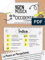 El Origen de La Musica Occidental