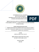 PROPAGACIÓN SEXUAL DE FORESTAL DE Porcelia Mediocris N.A. Murray BAJO TRES CONDICIONES AMBIENTALES EN EL CENTRO EXPERIMENTAL DE INVESTIGACIÓN Y PRODUCCIÓN AMAZÓNICA.