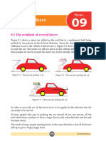 Resultant Force: 9.1 The Resultant of Several Forces