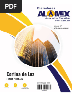 Cortina de Luz, Manual Del Cliente