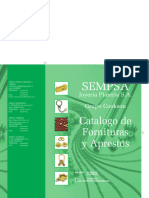 Catalogo de Fornitura