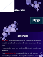 Advérbios e Locuçoes Adverbiais