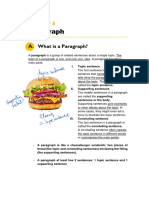 Module English 1 - Paragraph (Part 1)