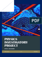 Physics Investigatory Project Class 12th 2023-2024