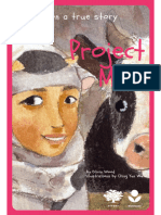 Reading Book Rebecca, Project Moo Book