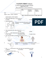 P3 Science Midtest (CHP 1, 2, 5, 6 and 7) Semester 1