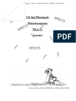 UE Spé Pharmacie. Pharmacognosie. TD N 3 - Annales