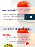 Diapositivas Signos de Puntuacion