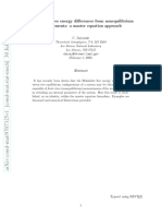 Equilibrium Free Energy Differences From Nonequilibrium