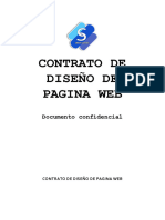 Contrato Diseño de Pagina Web