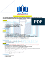 11th Physics Important Topics Exam 2023