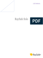 RaySafe Solo User Manual EN-A