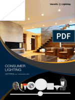 Consumer Lighting List Price December 2023