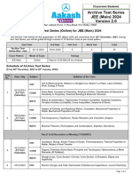 Archive Test Series JEE (Main) 2024 - Version 2.0