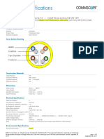 Commscope CAT6 Yellow Plenum Spec