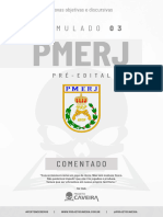 (Comentado) 3º Simulado PMERJ (Pré-Edital) - Projeto Caveira