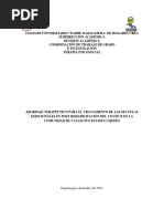 Abordaje Terapéutico para El Tratamiento de Las Secuelas Emocionales en Post Rehabilitacion Del Covid 19 en La Comunidad de Vallecito Estado Cojedes