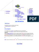 Les Formules Perimetres Aires Et Volumes