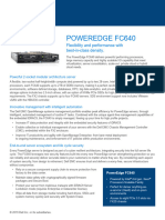 Dell EMC PowerEdge Modular - Servers - (Blade) FC640 Spec Sheet