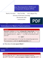 Cs115 Pca SVD