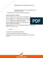 Estudo Dirigido Lógica de Argumentação Por Operadores Lógicos-1