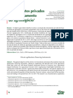 Instrumentos de Financiamento Do Agro