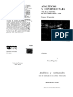 DAgostini Franca. Analiticos y Continentales. Hermenéutica y Teoría Crítica