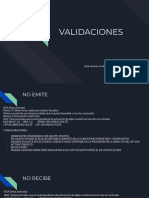 VALIDACIONES