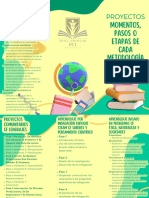 Tríptico Metodologías Proyectos