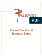 Code of Conduct & Business Ethics